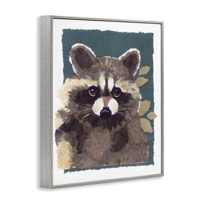 «Forest Forest Raccoon», estampe numérique par Nancy Overton