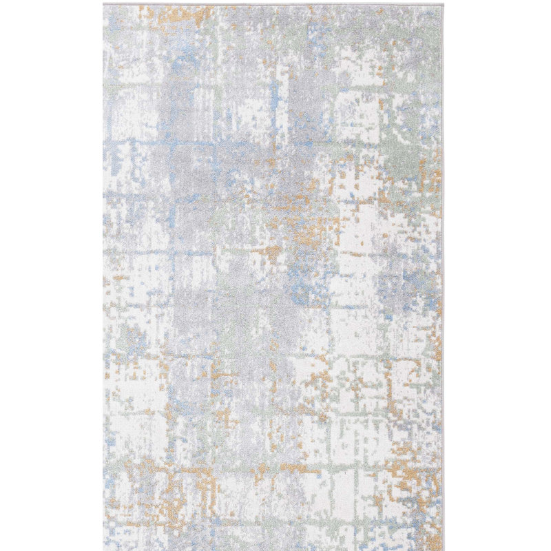 Bayside Performance Machine Washable Abstract Rug, Rectangle 8' x 10'