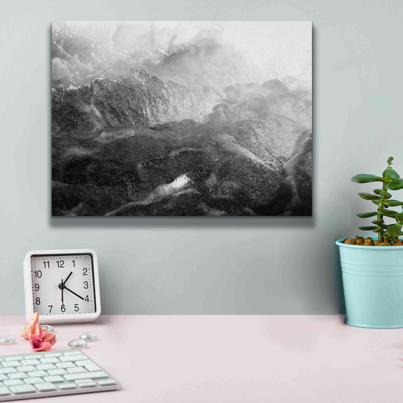 «Black Motion» par Design Fabrikken, estampe numérique sur toile, H 12 po x l 16 po x P 0,75 po