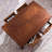 Brown Solid Wood Rectangular Coffee Table-215230713