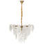 ACARIGUA Glass Brass Chandelier