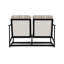 Outdoor Summit Rocker Bench with Cushions-2075200810-2075200811-2075200820