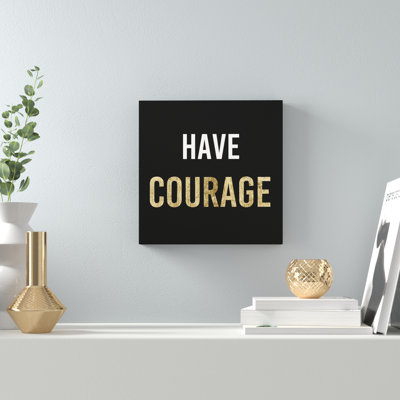 Bold Inspiration II by Anna Hambly - Wrapped Canvas Print