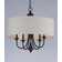 Bhushan 5 - Light Dimmable Drum Chandelier