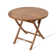 Pamela Teak Folding Dining 36" Round Table