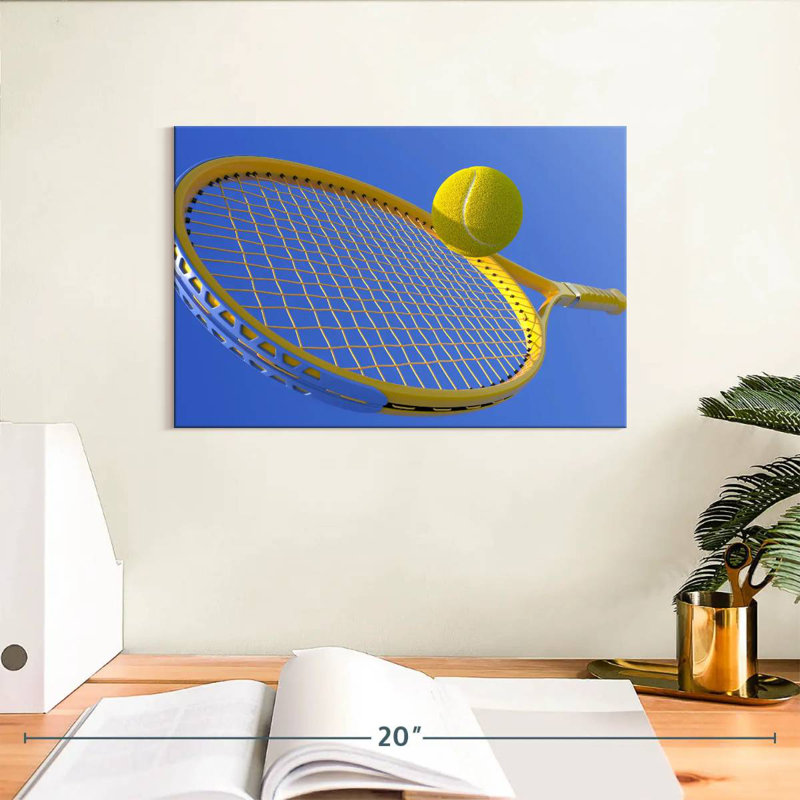 Coup de balle de tennis Sireci, H 8 po x l 12 po