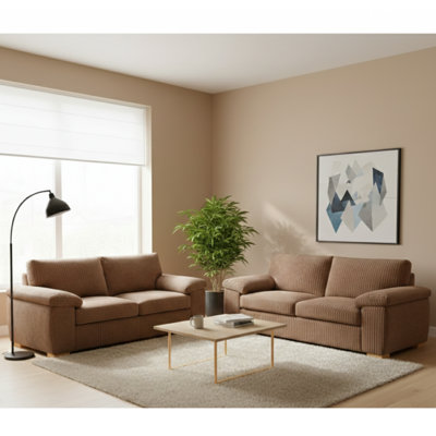 5 Seater Corduroy Sofa