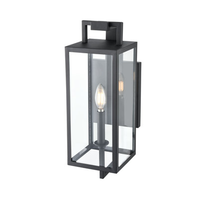 Davutlar 1 Light 18" Tall Outdoor Wall Sconce
