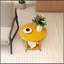 Table d'appoint ronde contemporaine Perth, jaune-1742526028