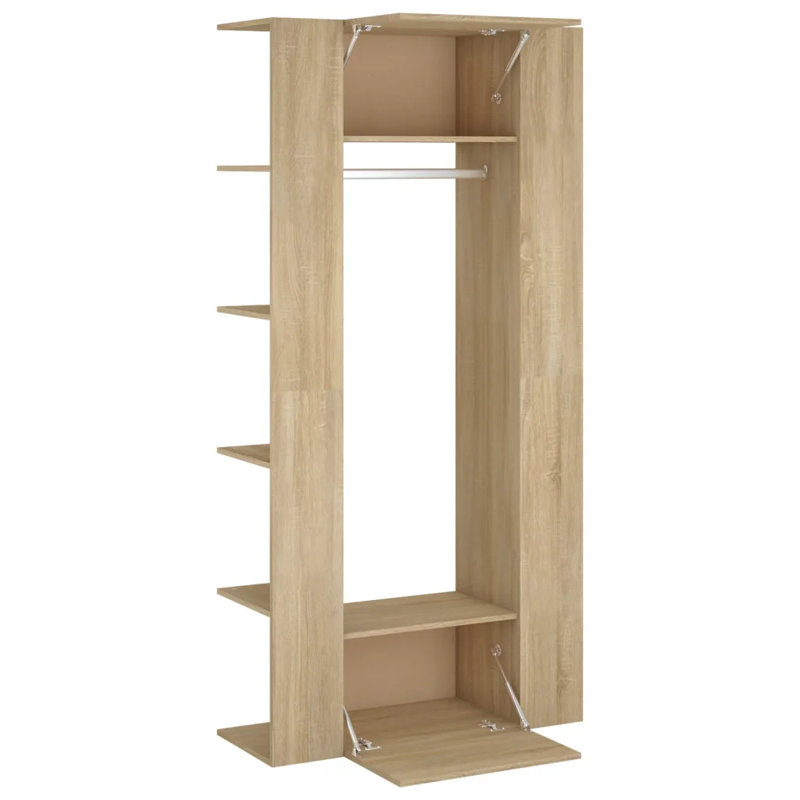 Lento 97.5cm Closet System, Brown
