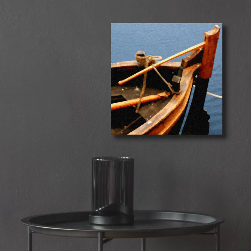 «Nautical Closeups 9» par Carlos Casamayor, art mural en verre acrylique, H 12 po x l 12 po x P 0,13 po