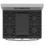 GE Profile Smart Appliances 30" 5.6 cu. ft. Smart Freestanding Gas Range with Griddle and Grill-50784404