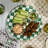 Emerald Check Cheese Course