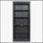 Tall Wood Bookcase with LED Light, 5-Tier Adjustable Shelves, Ideal for Organized Storage and Modern Aesthetics in Home or Office