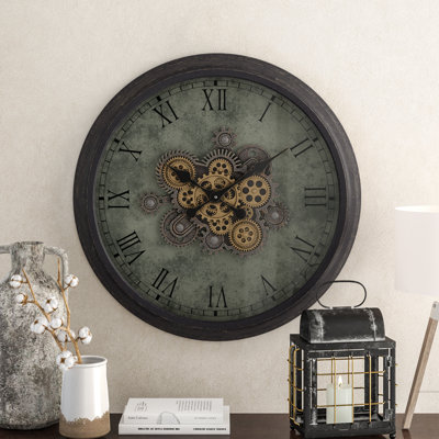 Alvarez Iron Wall Clock