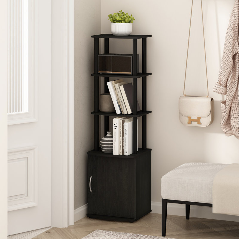 Étagère à livres en plastique H 54,1 "x l 15,75" Lachrisha