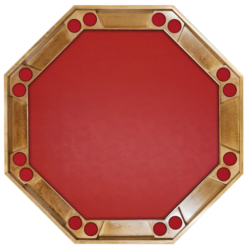Table 1000 pièces 1000 pièces, Bois fruitier / noyer, Vinyle rouge