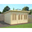 Lisa 14 x 10.5 Ft. Tongue & Groove Summer House