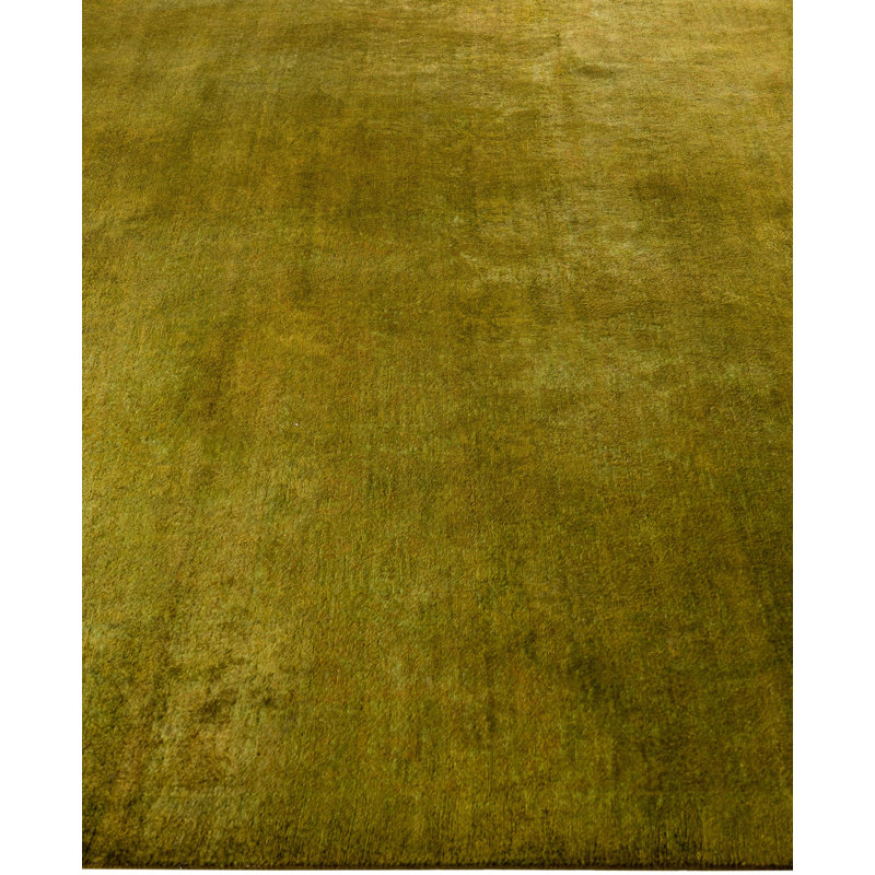 Overdyed One-of-a-Kind 6' 1" X 8' 10" Hand Knotted Area Rug