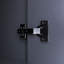 Meuble-lavabo noir 36 po