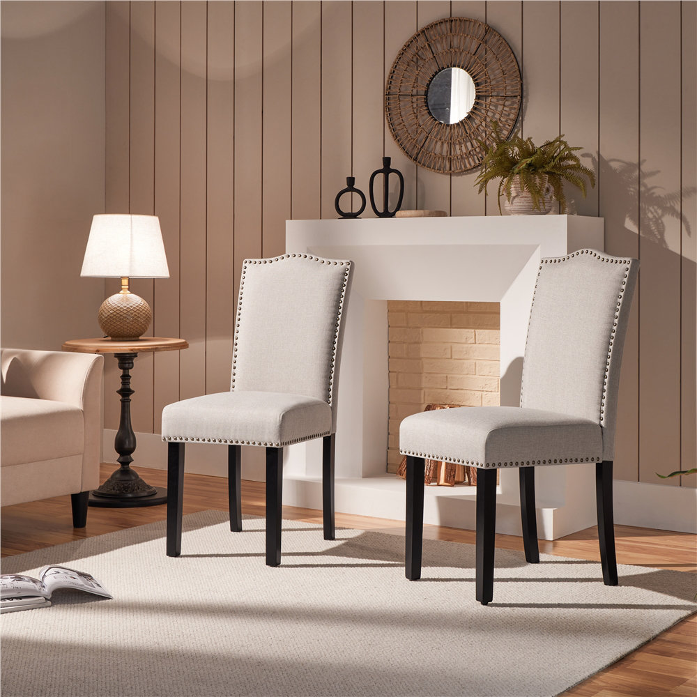 Fabric Upholstered  Parsons Chair