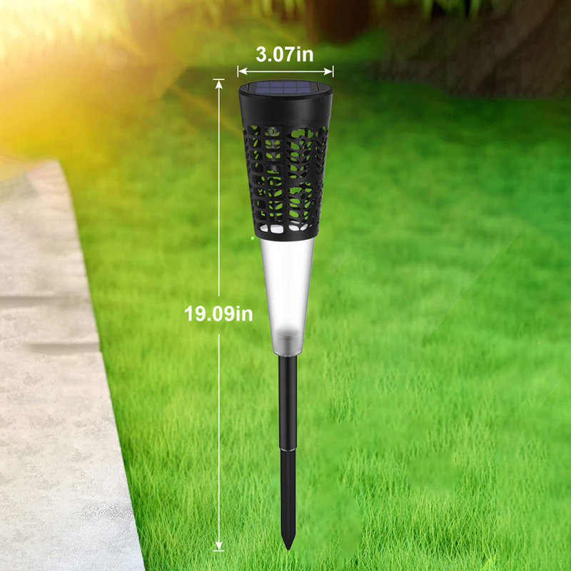 Solar Powered Waterproof Led Path Landscape Lights, Warm White