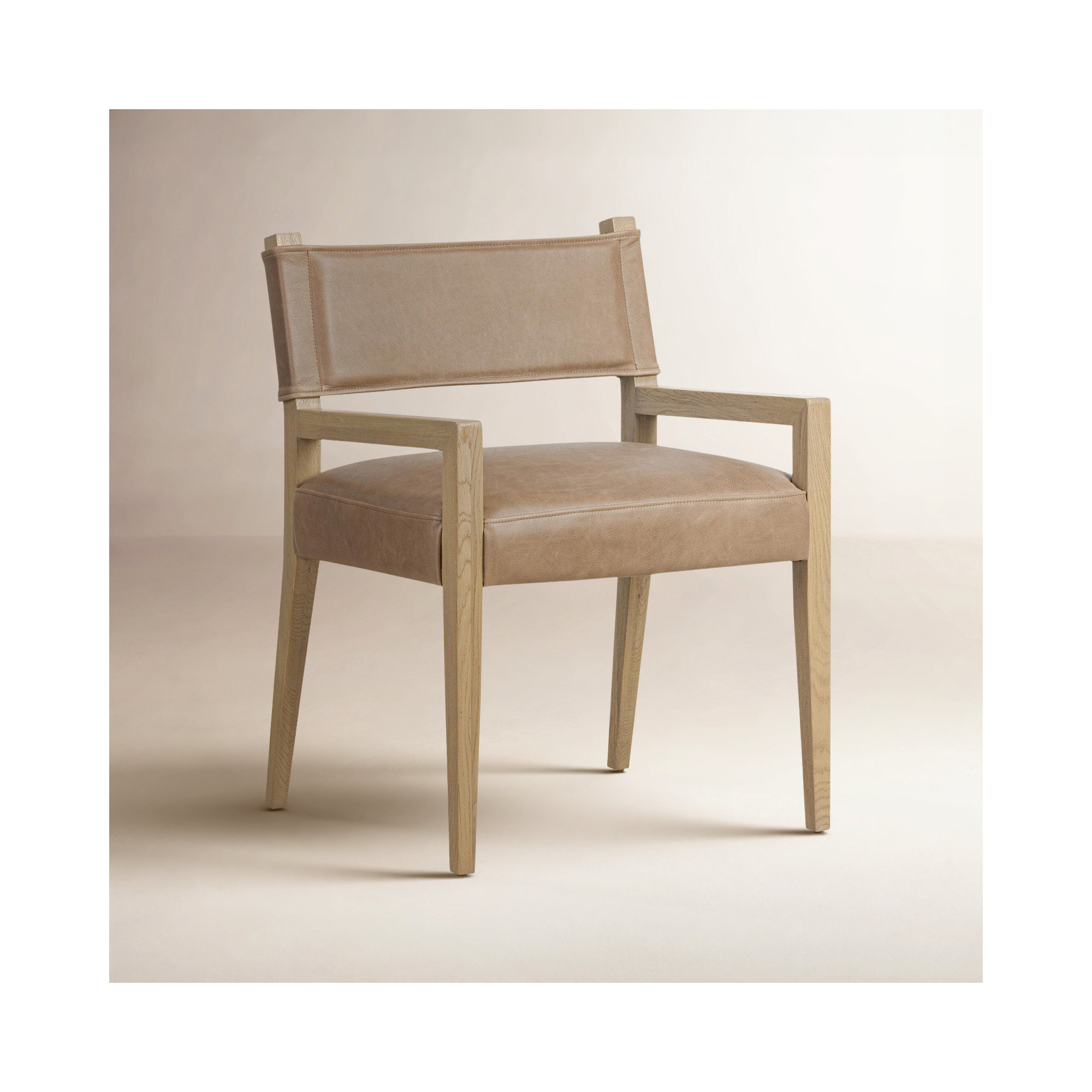 Lorretta Arm Chair, Light Oak, Light Oak