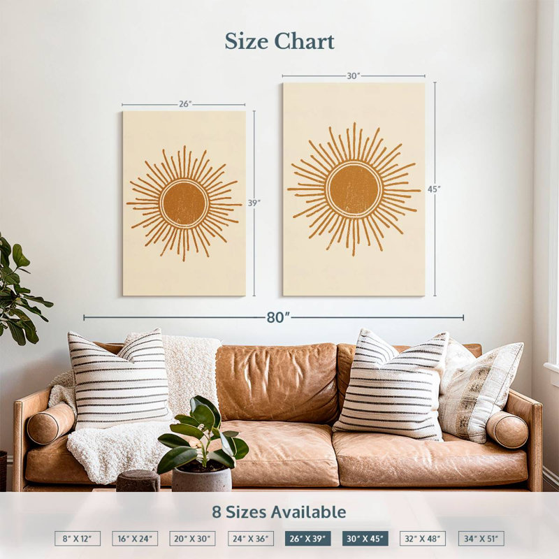 Oberle Boho Sun II, 39" H x 26" W