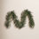 9' x 14" Georgian Fraser Fir Artificial Pre-Lit Garland with 100 Multi-Colored Mini Lights