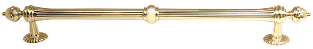 Poignée Ornate CTC 18 ", Laiton poli