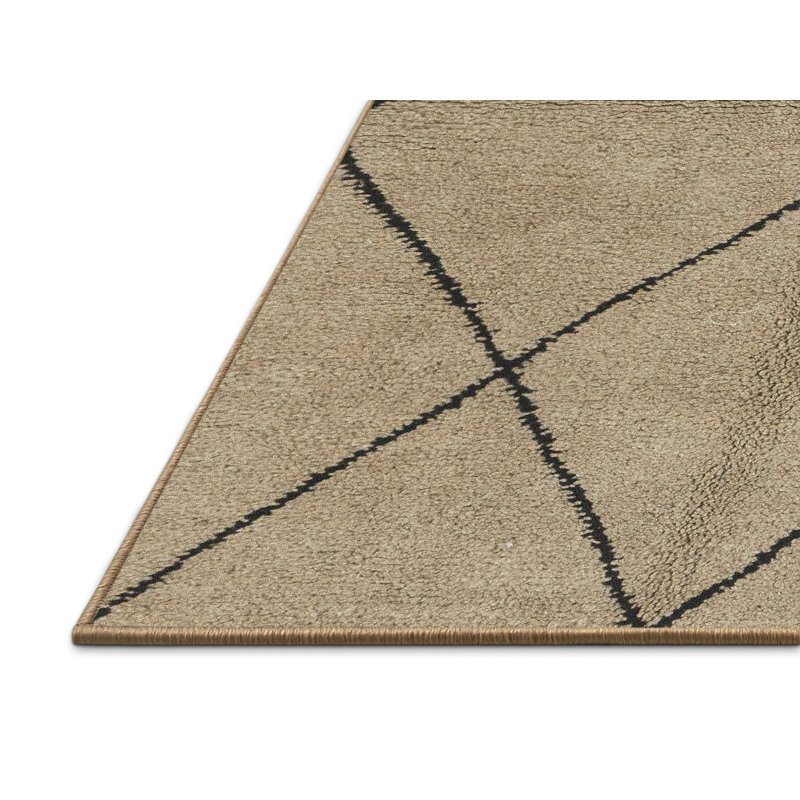 Wool Abstract Indoor Rug, Rectangle 7' x 10'