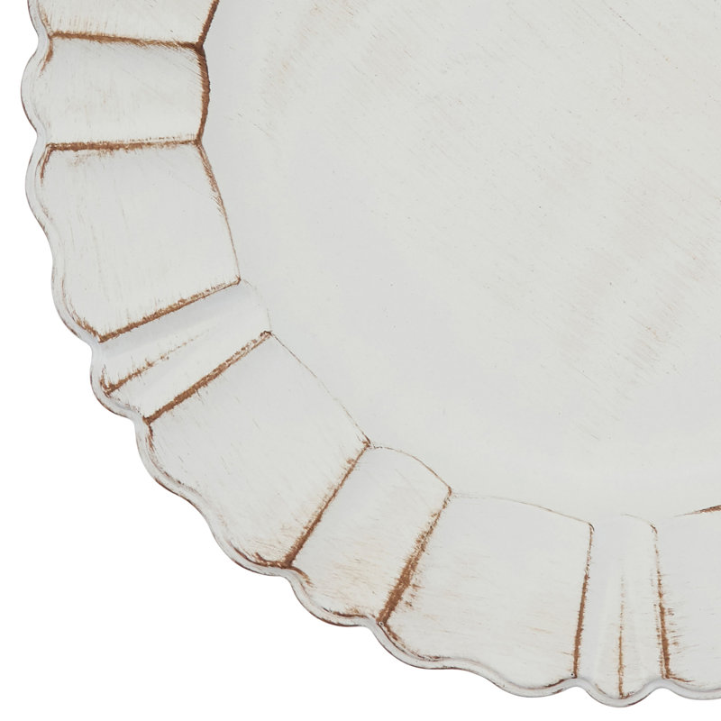 Plat de service festonné 13 "Satter