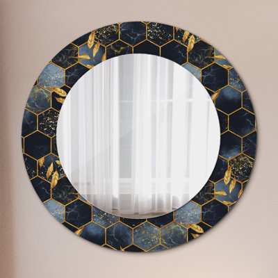 Huldar Glass Flat Wall Mirror