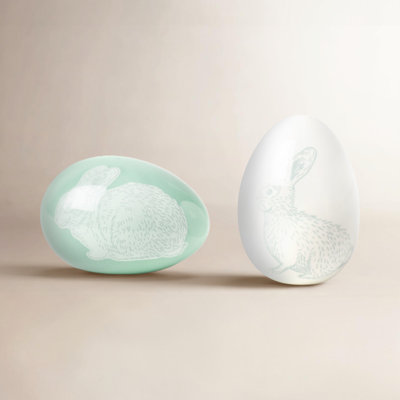 Easter Ceramic Egg Set