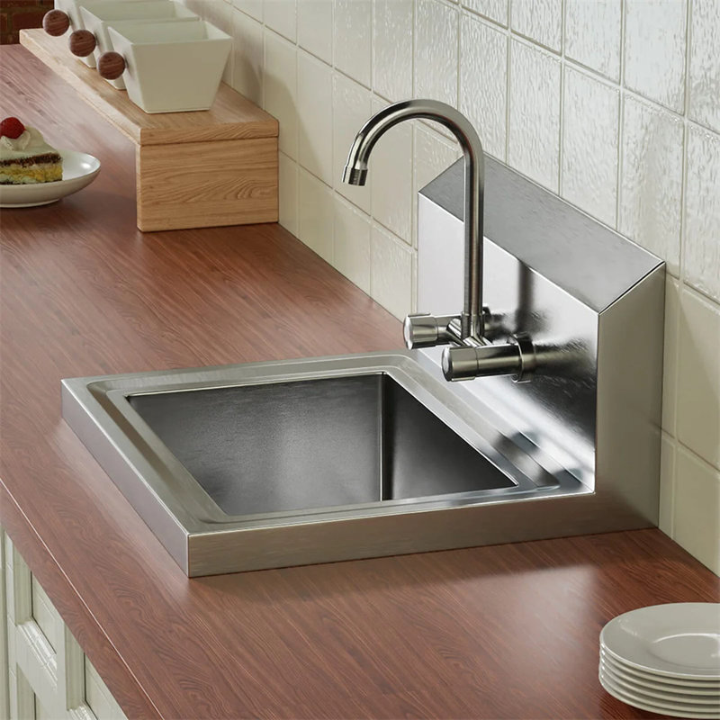17'' L Single Bowl Stainless Steel Kitchen Sink