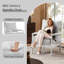 Fauteuil d'appoint en bois massif Millissa Farmhouse-21241749