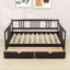 Lit de jour en bois avec 2 tiroirs-1289622990-1289622985