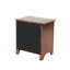 Table de chevet avec 2 tiroirs Selma