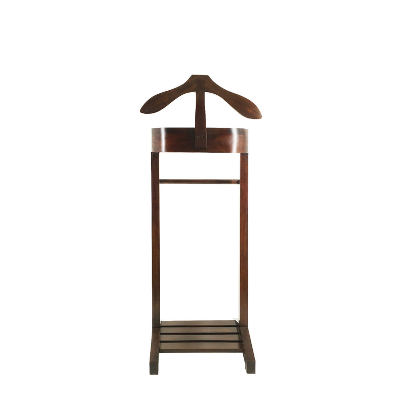 Flamingo Solid Wood Freestanding Valet Stand