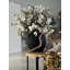 Black Konos Vase With White Magnolias