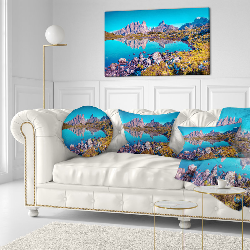Reversible Throw Pillow