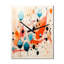 Horloge murale colorée Mid Mid Century-98963368