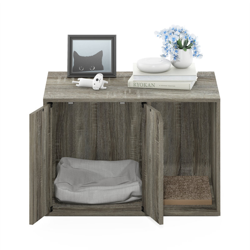 Silsbee Litter Box Enclosure, 45cm H x 60cm W x 39.6cm D