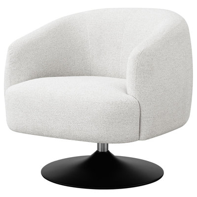 Upholstered Swivel Accent Chair