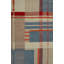 Plaid Area Rug in Brown/Blue