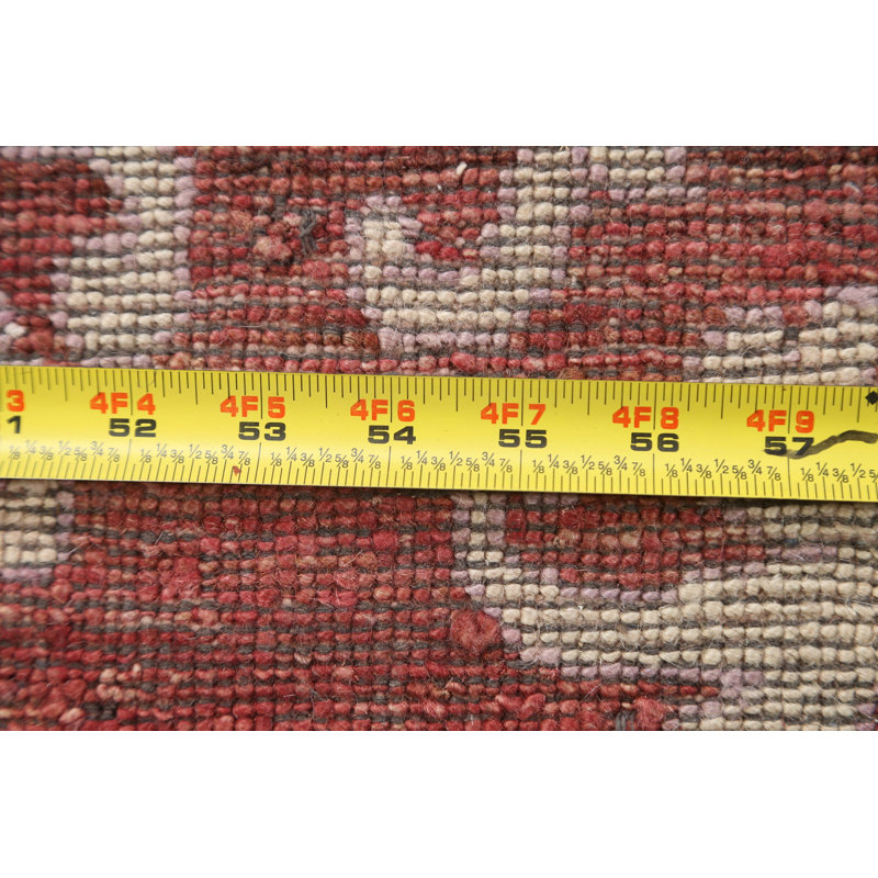 Tapis floral floral Gabbeh Kashkoli noué à la main 5 x 7