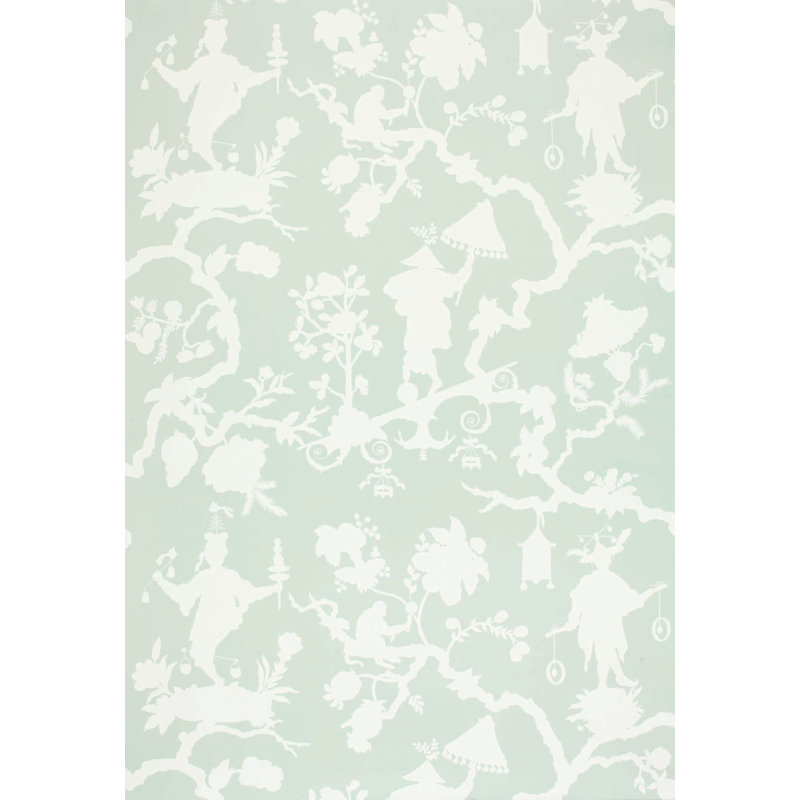 Papier peint à imprimé silhouette Shantung, Minéral
