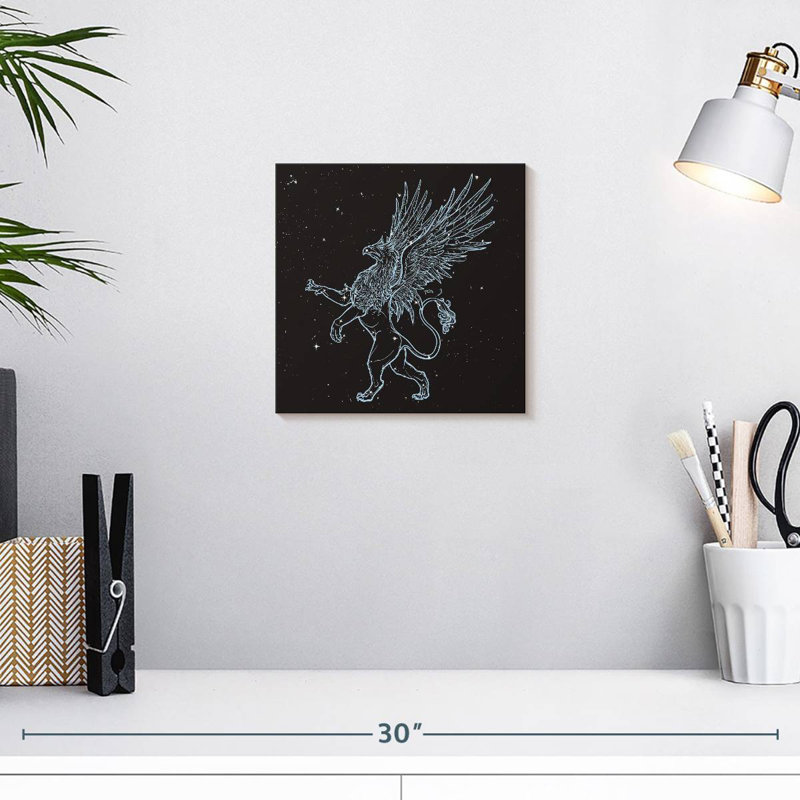 Crowle Gryphon Constellation, H 10 po x l 10 po