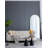 28X1X74" Celine Gold Arch Body Mirror-1490428492