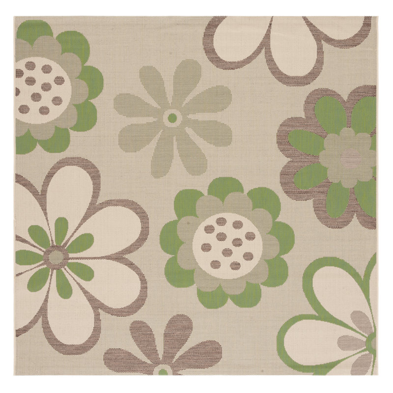Herefordshire Performance Floral Rug, Square 6'7"
